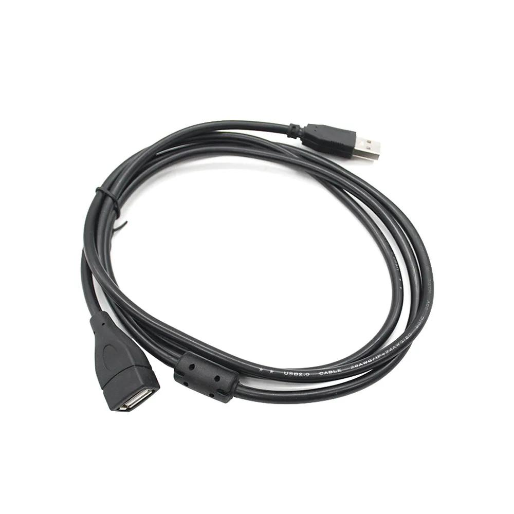 Кабель удлинитель для зарядки и передачи данных 1 5 3 м USB 2 0 тип А штекер гнездо| |