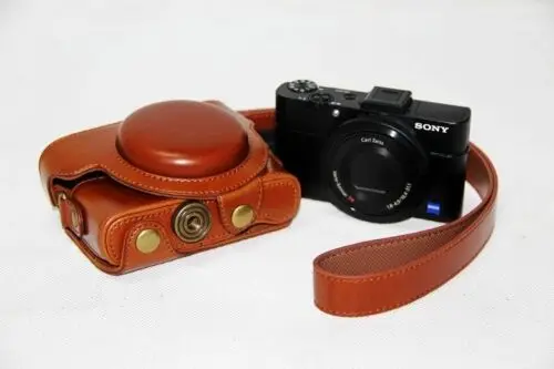 Чехол из искусственной кожи для камеры Sony RX100 II III IV Vi VII M2 M3 M4 M5 M6 M7|Сумки