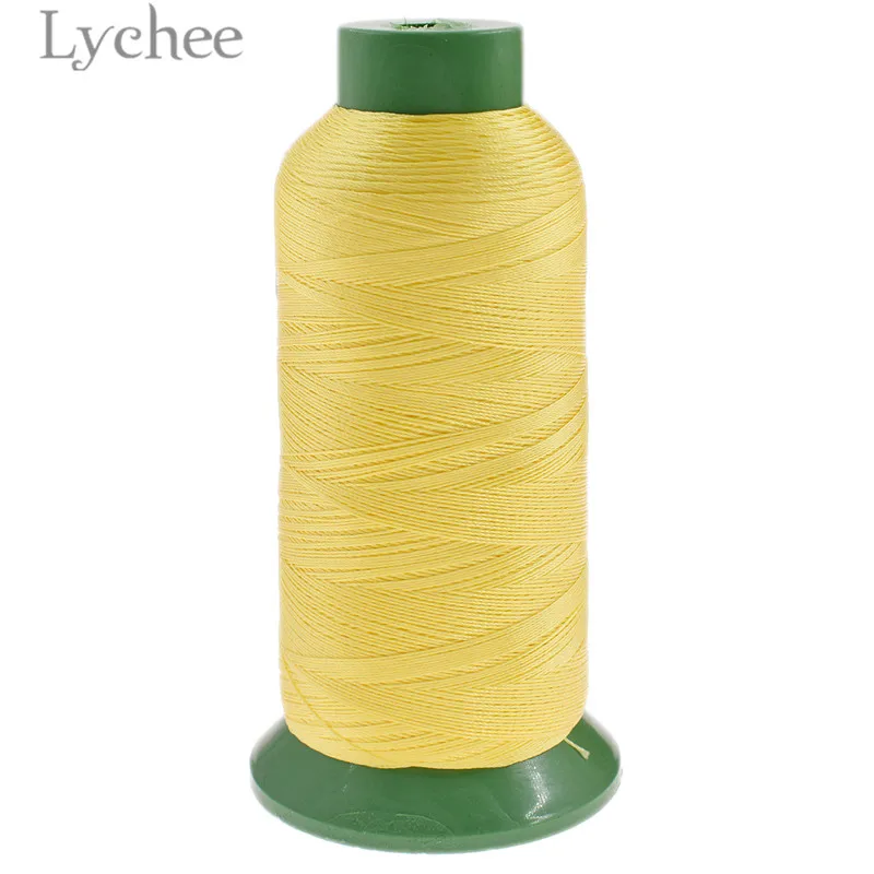 Многоцветная нить Lychee Life 210D/3 высокопрочная швейная для машины аксессуары шитья