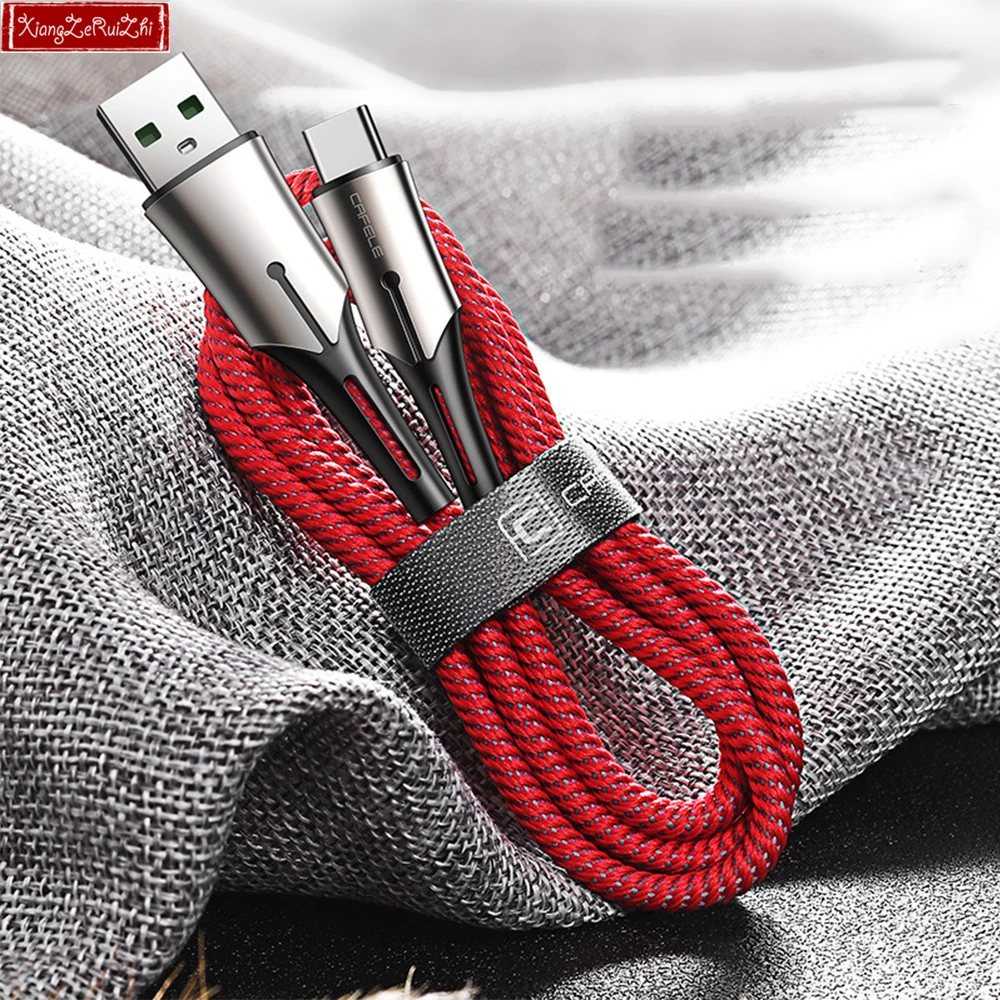 5А кабель для быстрой зарядки мобильного телефона TYPE C huawei p9/p10/P20/note10/20/V9/V20 телефон