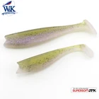 Лидер продаж, приманка для рыбалки 11 см PRO Swimbaits Paddle Tail Shad 4,3 дюйма, Мягкая приманка для щуки, трески, окуня, наживка с наконечниками, мягкие виниловые приманки 4 шт.лот