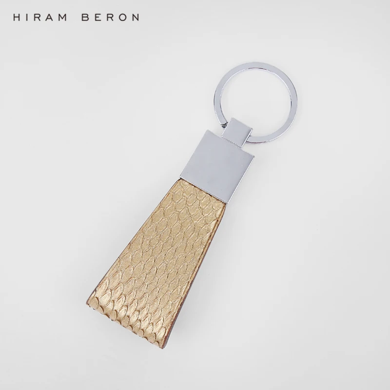 Фото Hiram Beron Key Keeper Python Skin Дизайнерский брелок для ключей Сумка из натуральной кожи Аксессуары Роскошный подарок Прямая поставка №5