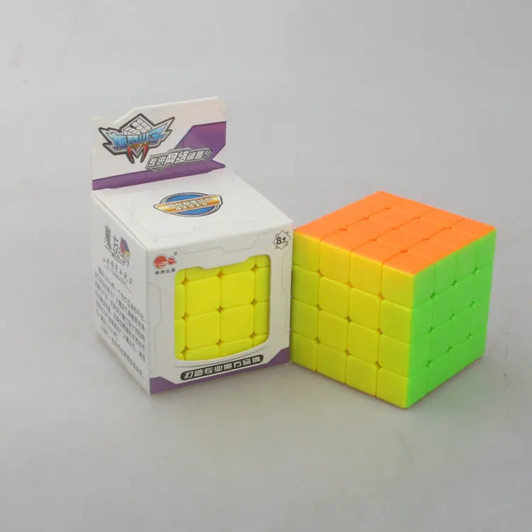 CubeXYZ CB 4*4 Feiteng Cube кубик-головоломка с наклейками идея подарка для X'mas день