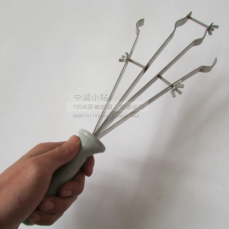 Crude steel clip moxa moxibustion Hall handheld equipment rack appliance wormwood box w |