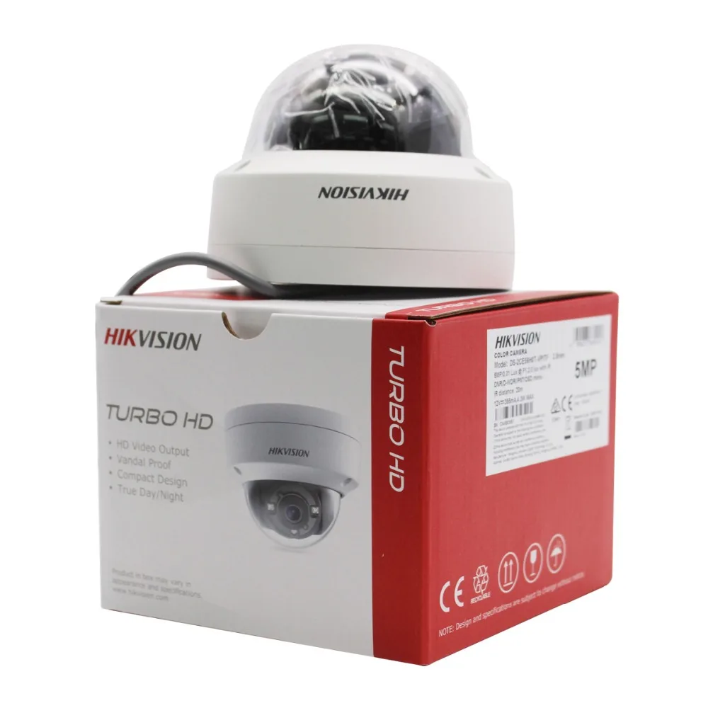Hik оригинальная аналоговая камера наблюдения 5MP TVI/AHD/CVI/CVBS переключатель 4 в 1 DS