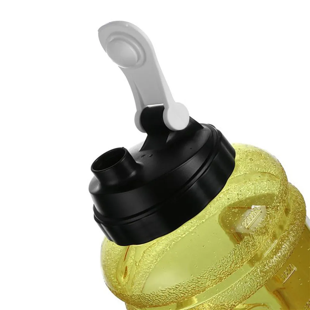 2.2L bebes бесплатно спортивный тренажерный зал gourde обучение воды bebes бутылка крышка чайник тренировки Хрустальная бутылка для воды