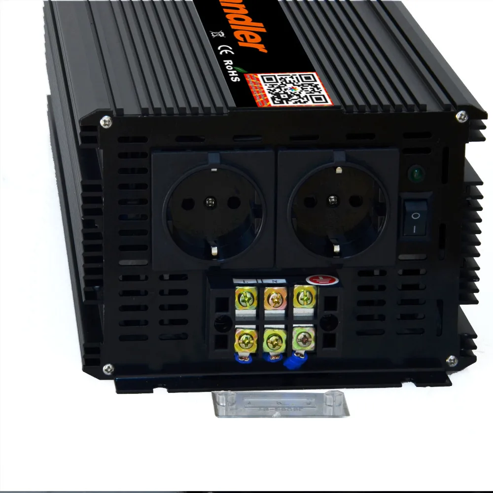 Инвертор 5000 Вт DC 24 В AC 220 230 Чистая синусоида пиковая мощность 10000 Вт|dopower inverter|pure