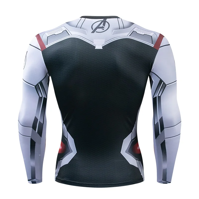 Nightwing новейший Comics cosplay Costume Cloth Tops мужские футболки с длинным рукавом с 3D принтом Мужские компрессионные рубашки