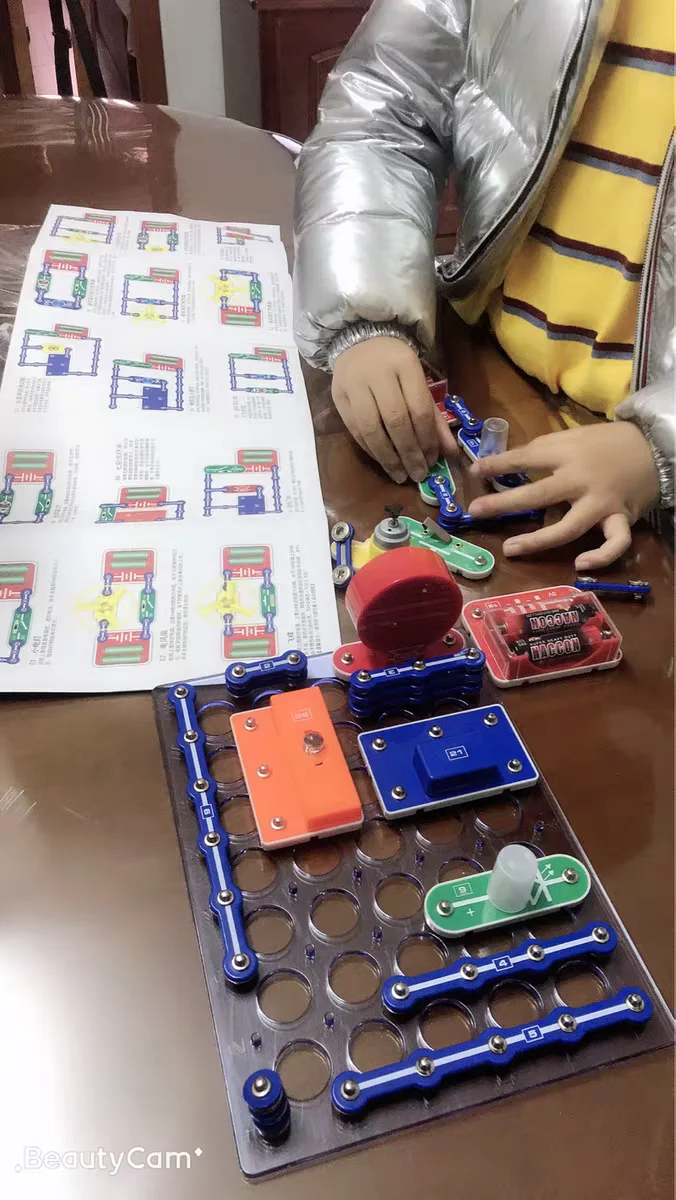 Cool Light Edition DIY Сборка оснастки схемы электронные строительные блоки Детская научная образовательная креативная игрушка подарок на день рождения