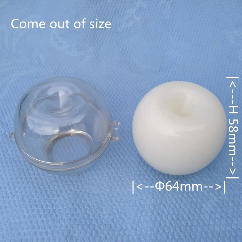 DIY свеча в виде яблока Пластиковая форма для ПК шоколада материал свечей ручной