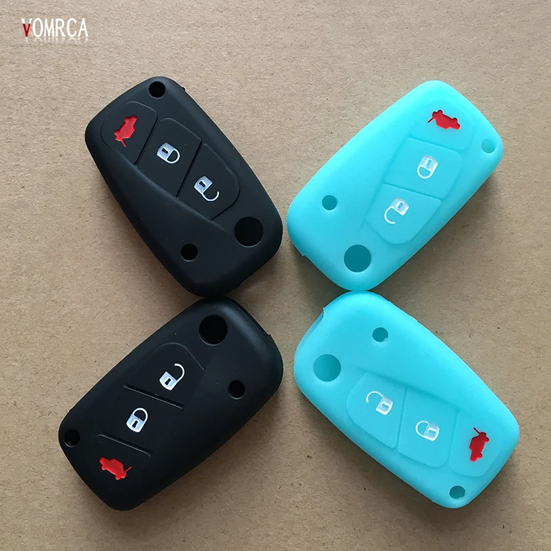 Последняя Высококачественная силиконовая коробка для ключей FIAT Panda Stilo Punto Doblo Grande