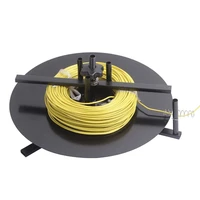 1 to 4 layer rotary wires feeder tools cable coil feeding machine