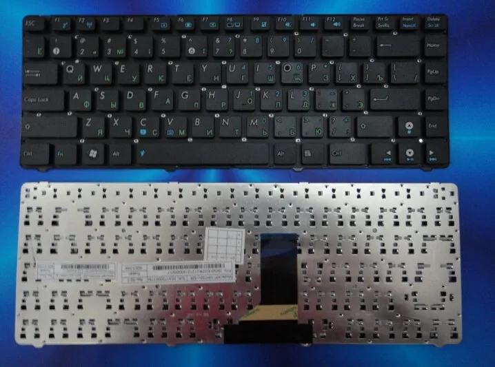 100% Фирменная новая и оригинальная Русская клавиатура RU для ASUS U36 U36J U36JC U36S u36sc U36R