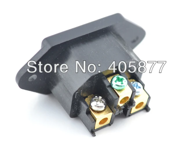 Hifi аудио Fi-10 (G) IEC Inlets 24K позолоченный абсолютно новый | Электроника