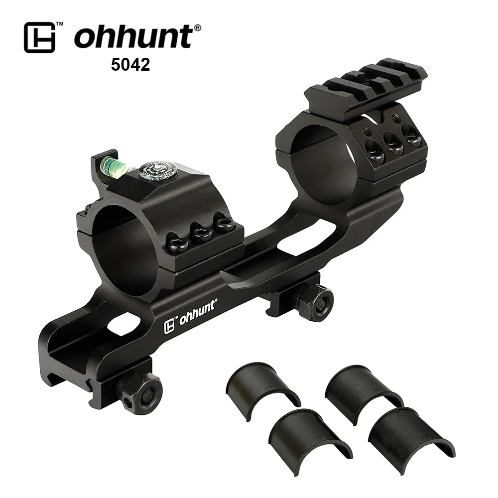 

Тактическая рельсовая направляющая для фотографирования ohhunt, 30 мм/25,4 мм, офсетная двунаправленная Базовая пузырьковая направляющая для ох...