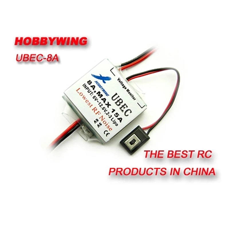 FATJAY HobbyWing UBEC 8A (2 3S) 86010030 внешний режим переключения строительный регулятор для