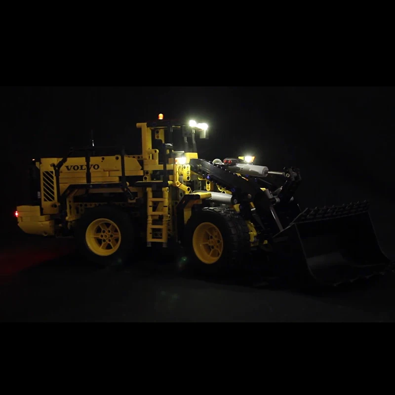 Светодио дный свет для lego 42030 Совместимость 20006 метод Volvo L350F колесный погрузчик