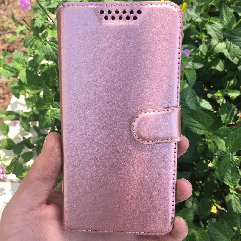 Роскошный чехол портмоне из искусственной кожи для Sony L1 с подставкой и откидной