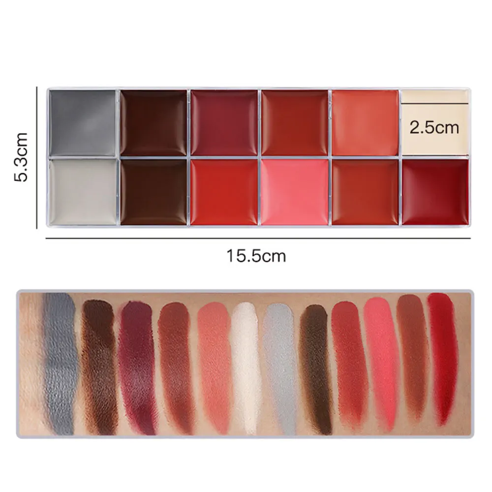 Краска для тела ing многоцветный ужин вечерние Косплей Хэллоуин Косметика глаз