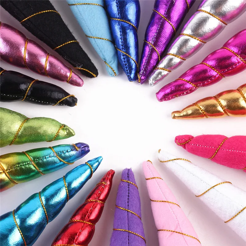 15 дюймов цветной ободок с рогом Единорог для волос шляпы детской вечеринки день