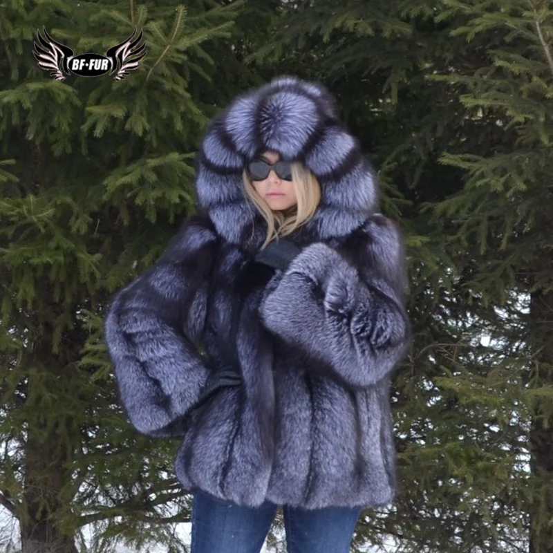 BFFUR Модные женские пальто зимние дворцовые меховые пальто из натурального меха куртка из натуральной кожи женская верхняя одежда с лисой Большие размеры Топы