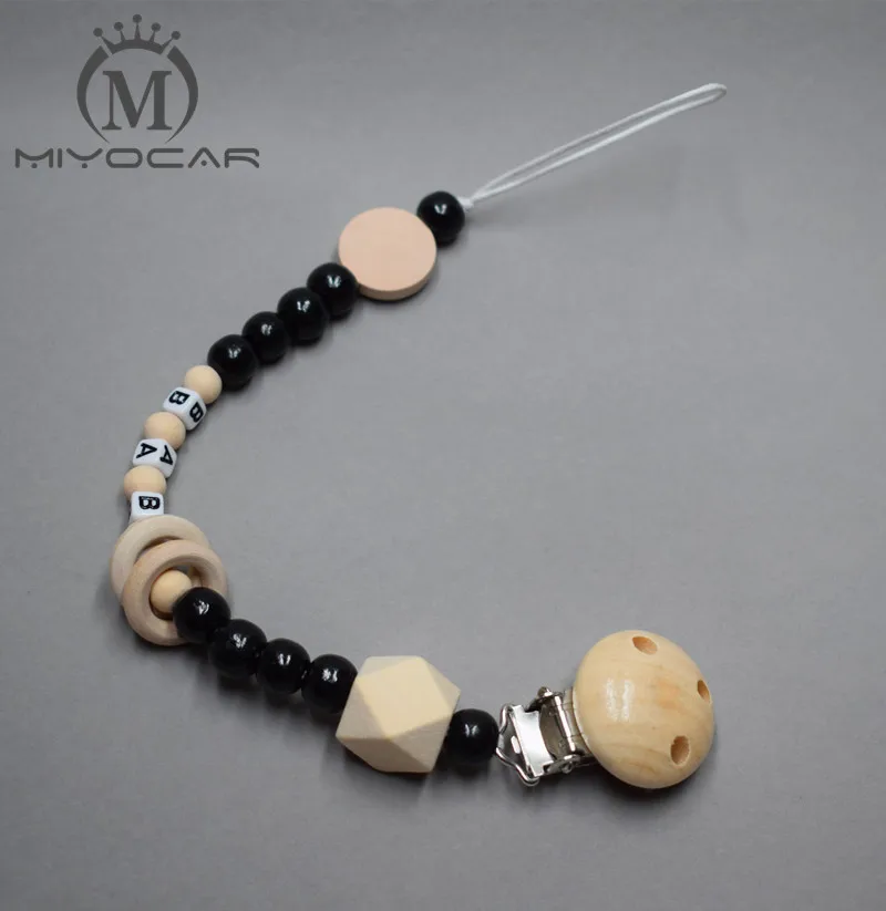 pacifier clip MIYOCAR/милый набор из 2 предметов для детских колясок, игрушка и пустышка, цепочка для детских колясок, детская коляска цепочка для детских пустышек - Цвет: pacifier clip