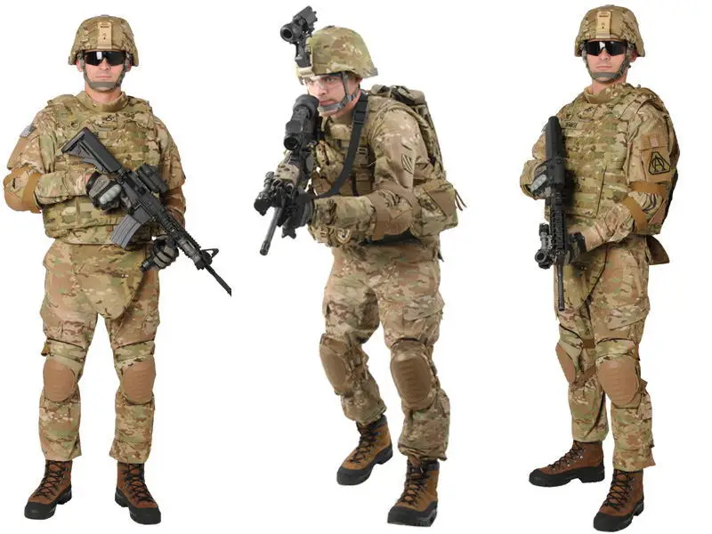 Защитные наколенники Emerson защитные с неопреновыми бретелями черные оливковые