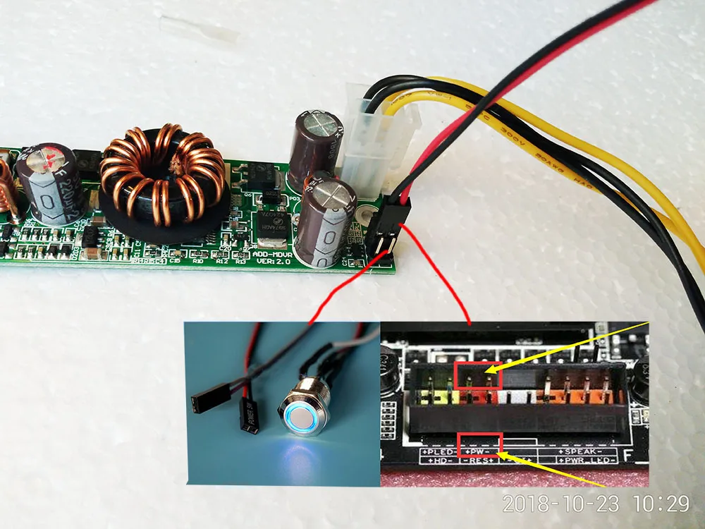 

Carpc ITPS Power 12V DC to DC regulated power supply For 3.5 inch mother board or diy HTPC 12V