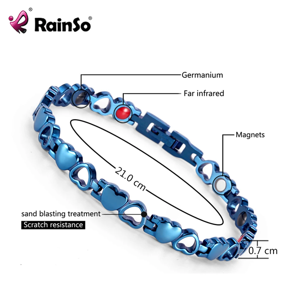 Rainso 2018 Модные женские браслеты женский магнитный браслет ювелирные изделия