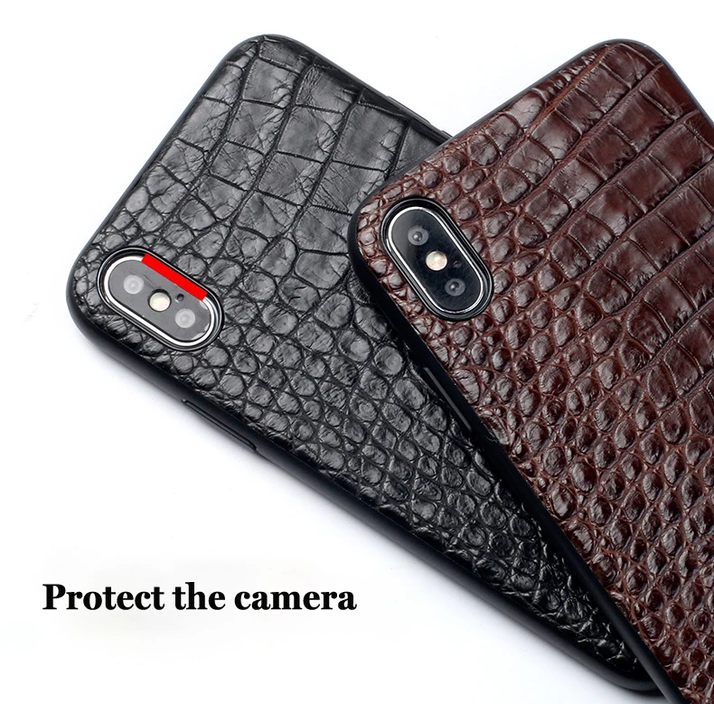 Чехол из натуральной крокодиловой кожи для Iphone X, 7 Plus, Iphone 8, 6 S, XS MAX, XR, роскошный ручной работы, чехол Croco, задняя крышка для Iphone 6, SE
