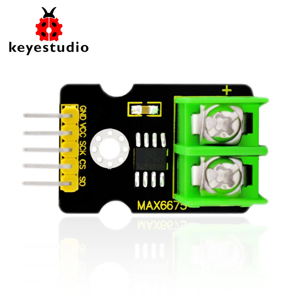 Бесплатная доставка! Keyestudio MAX6675 K модуль преобразователя термопары к цифровому