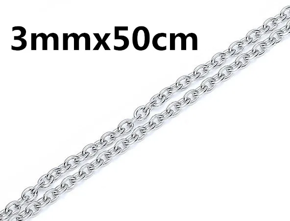 316L stainless steel O-shaped Chain Necklace Titanium chain | Украшения и аксессуары