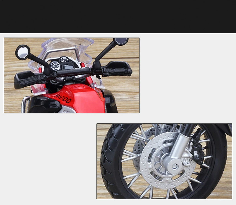 1 шт. Maisto 1:12 R 1200GS литая металлическая модель спортивный гоночный мотоцикл модель мотоцикл коллекционные игрушки