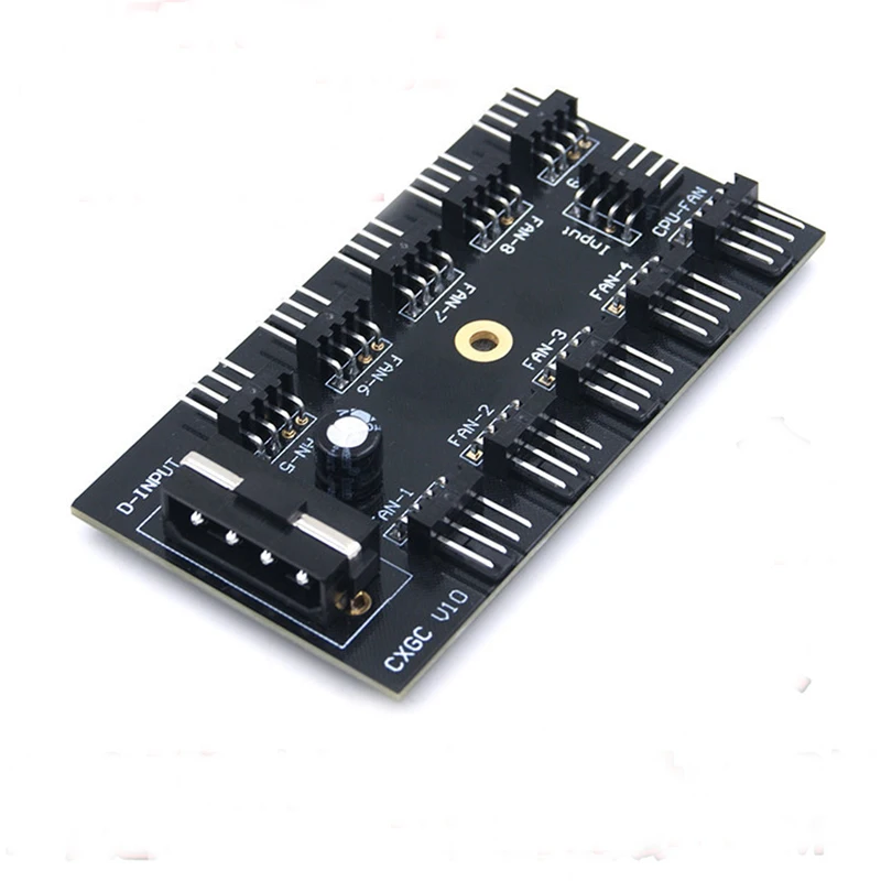 PWM 12 В 4 контакта адаптер питания для ПК Майнинг новейший Черный от 1 до 10