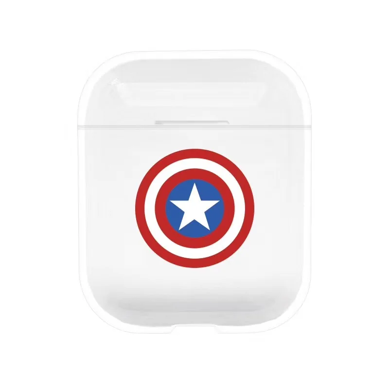 Роскошный чехол для Apple Airpods 1 2 Наушники marvel Железный человек Супермен