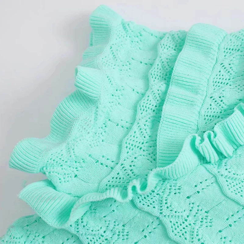 Женская Повседневная хлопковая блузка белая трикотажная с плиссированными