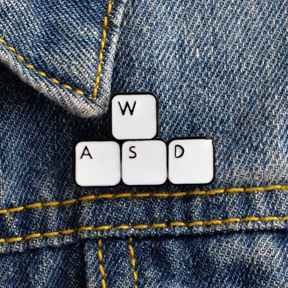 Красивый Творческий мультяшный компьютер брошь с изображением героев игр