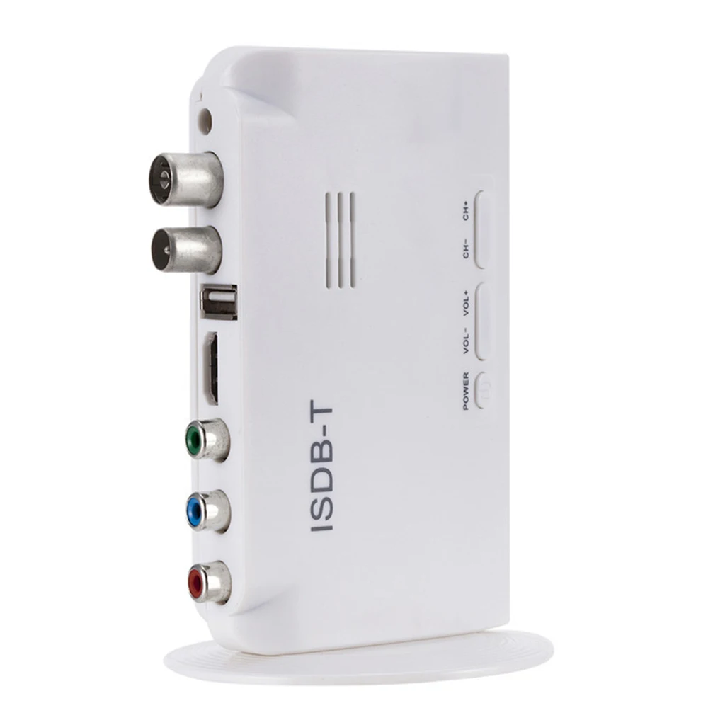 ISDB-T Digital Terrestrial Converter TV Stick Receiver 1080P BOX for any countries RCA Cable | Электроника