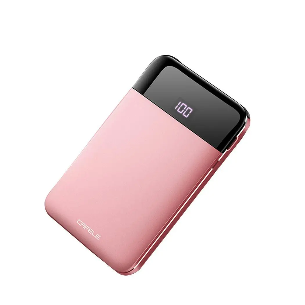Внешний аккумулятор для xiaomi mi iPhone мобильное зарядное устройство мини внешний 5200
