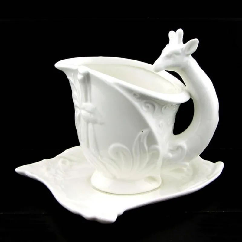 Креативные особенности кофейная кружка чисто белая керамическая Кофейная