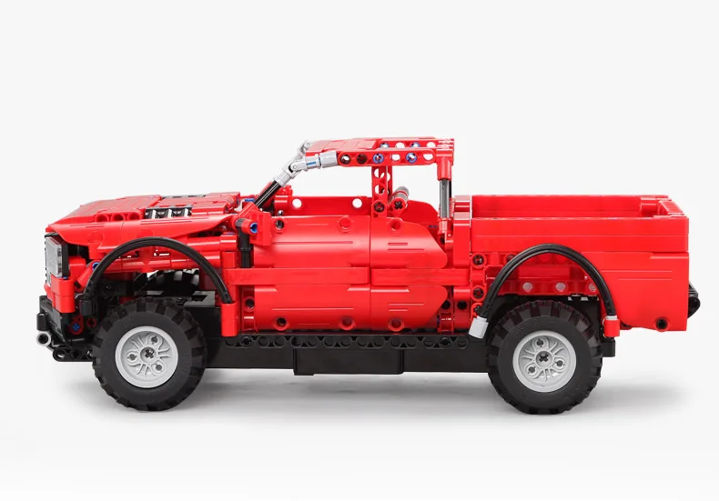 Горячая дистанционного управления по радио знаменитый автомобиль ford f150 building block 2,4 ГГц Raptor собрать Модель Кирпичи rc игрушки коллекция для подарки