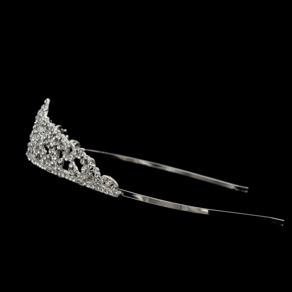 Свадебные украшения для волос аксессуары Стразы короны австрийские кристаллы