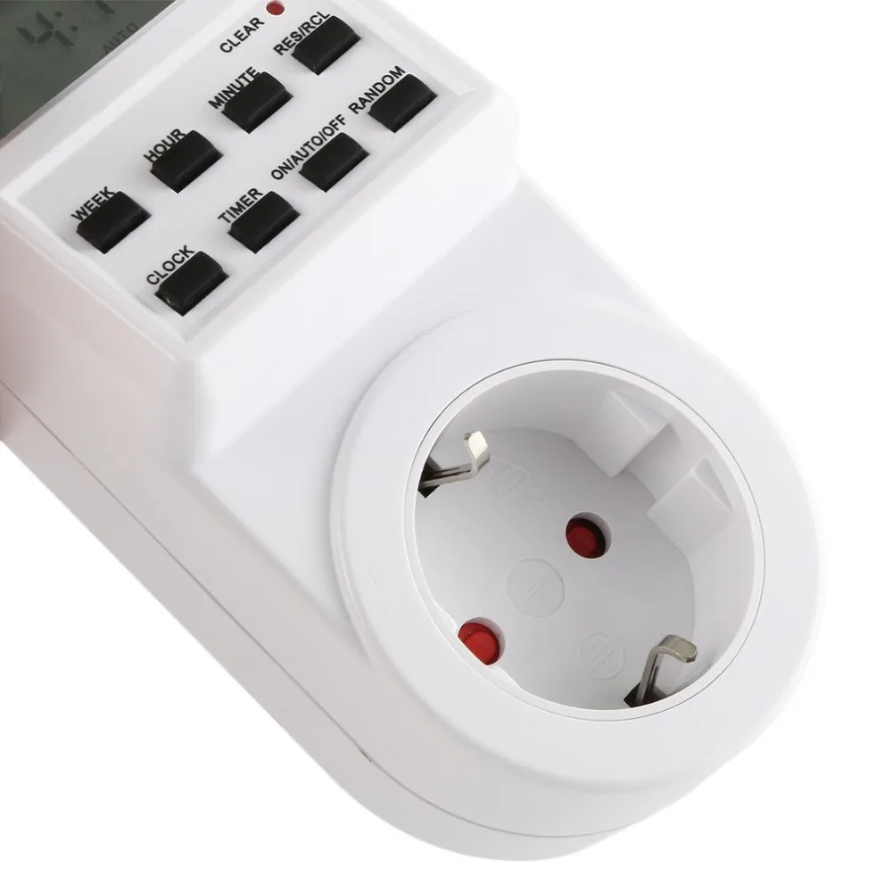 Plug-in Programmable Timer Switch Socket with Clock Summer Time Random Function Free Shipping Drop | Инструменты
