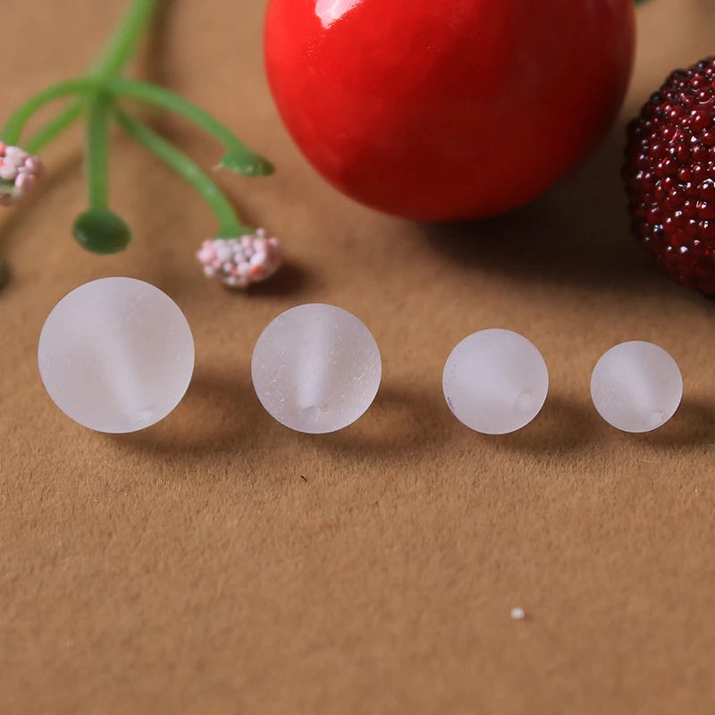 Ювелирная фурнитура STENYA из натурального камня 8 мм незакрепленные прозрачные