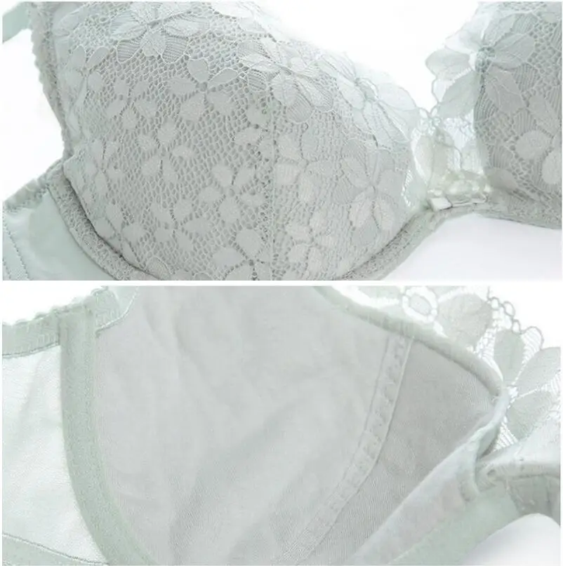 Iiiher Для женщин пикантные Бюстгальтеры для Глубокий V Кружево decro бюстгальтер на