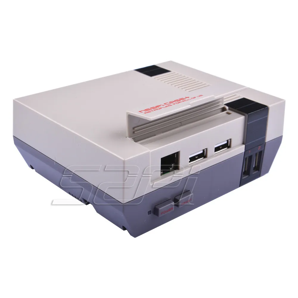 52Pi новая версия NESPi чехол+ плюс Retroflag с охлаждающим вентилятором и 2 шт. геймпад SNES контроллер для Raspberry Pi 3 B+/3 B/2 B