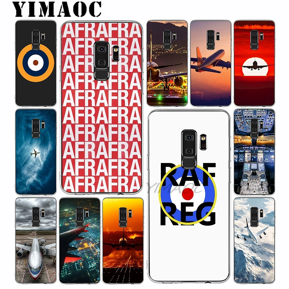 Yimaoc Raf воздушной армии арт Мягкий силиконовый чехол для телефона samsung Galaxy A5 A6 плюс