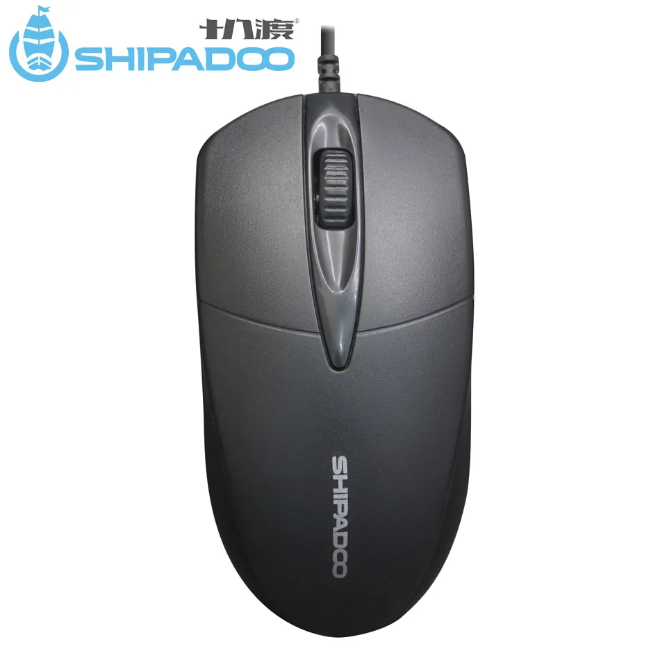 Оптическая компьютерная мышь SHIPADOO S100 1200 DPI Классическая проводная USB