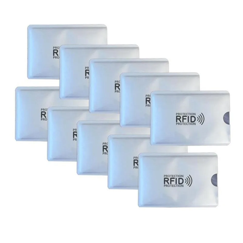 20 шт./лот защита от сканирования блокировка RFID чехол для карт кредитных вашей