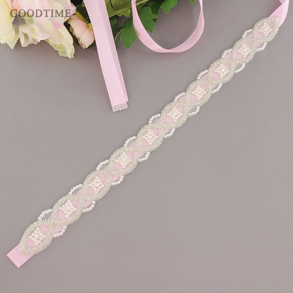Элегантные Свадебные ремни с жемчугом свадебные пояса для женщин вечернее